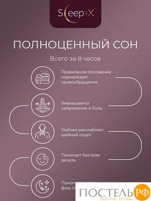 Подушки Sleep iX МИОКО, Анатомическая, 35х57 (Эргономичная)