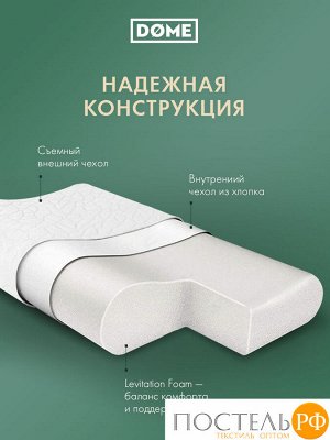 Подушки Dome ВЕЙЛЕ ЭРГО, Анатомическая, 39х59 (Эргономичная)