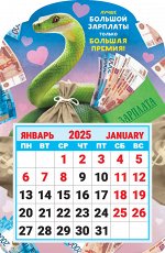 Календарь на магните 2025 &quot;Символ года. Большая премия&quot;