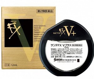 Капли для глаз Sante FX V+ GOLD Япония