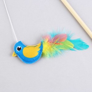 Дразнилка из фетра «?Птичка», 6,6х5,6 см