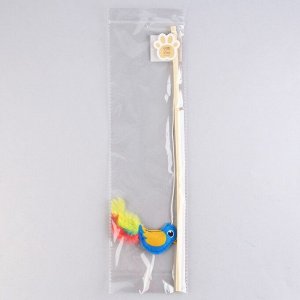Дразнилка из фетра «?Птичка», 6,6х5,6 см