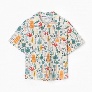 Рубашка для мальчика KAFTAN «Лес» 30 (98-104 см)
