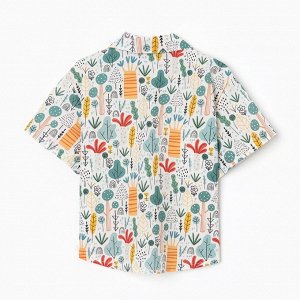 Рубашка для мальчика KAFTAN «Лес» 30 (98-104 см)