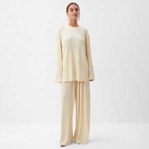 Костюм женский (блуза, брюки) MIST Classic collection, бежевый