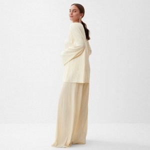 Костюм женский (блуза, брюки) MIST Classic collection, бежевый