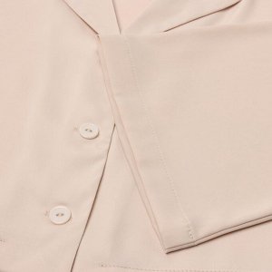 Комплект (сорочка, шорты) женская MINAKU:, Home collection цвет жемчужный.