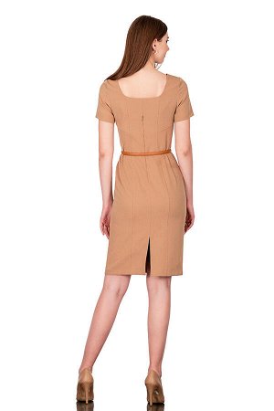 Платье Бренд: Svyatnyh. Цвет: коричневый. Комплектация: платье. Состав: вискоза-30%, эластан-10%, полиэстер-60%.