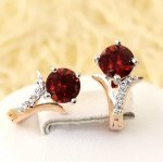 Серьги позолота  H01-3858