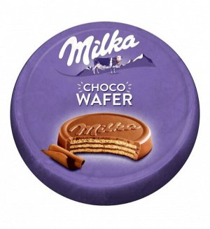Хрустящая вафля Milka Choco Wafer / Милка Чоко Вафер в молочном шоколаде 30 гр.