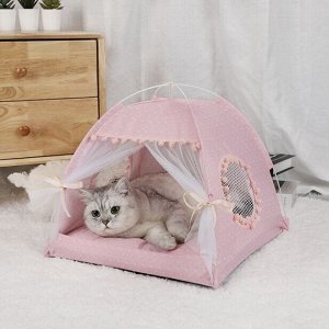 Домик лежанка для кошек, собак мелких, средних пород