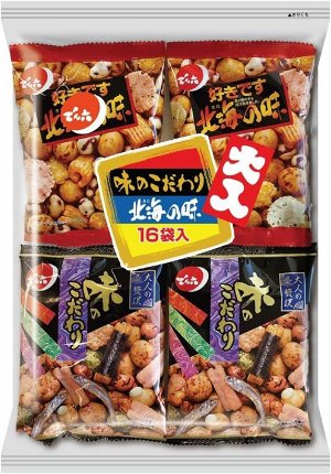 Denroku Sea Snacks - набор снеков со вкусом Северного Моря 2 упаковки