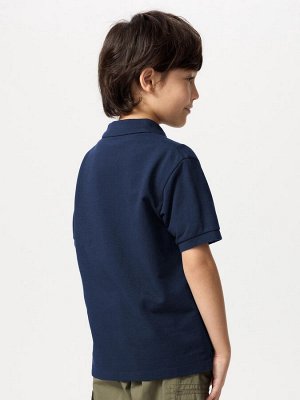 UNIQLO - детская рубашка-поло Dry Kanoko Pocketski с короткими рукавами