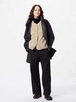 UNIQLO - легкий флисовый жилет боа