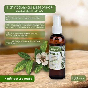 AASHA HERBALS Floral Water Tea Tree Spray Вода цветочная Чайное Дерево спрей 100мл
