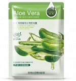 784847 HOREC Увлажняющая успокаивающая маска-салфетка для лица с алое, 30г
