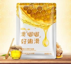 786070 BIOAQUA Маска-салфетка для лица с медом (Интенсивное увлажнение), 30г