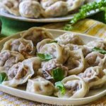 Гурманские Пельмени с Киужучем и Палтусом 500 гр. Домашние ручная лепка