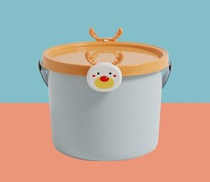 Ведро для хранения игрушек S, серый