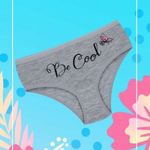 Трусики для девочки 8213/5 серый
