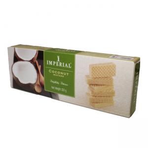 Вафли кокосовые (Imperial Wafer Cream Coconut 100 g.)100 гр (Картонная коробка) ТАЙЛАНД