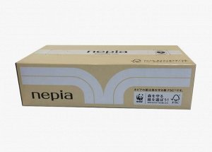 Nepia Японские Желтые салфетки бумажные двухслойные Premium Soft 197х217 мм, 150 шт