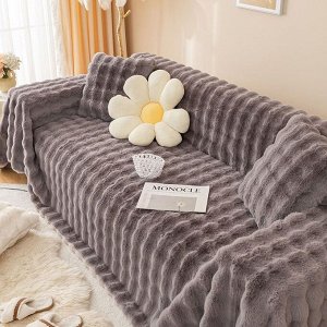 Мягкая плюшевая накидка на диван 180*260см