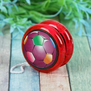 Йо-Йо световой «Футбол», цвета МИКС