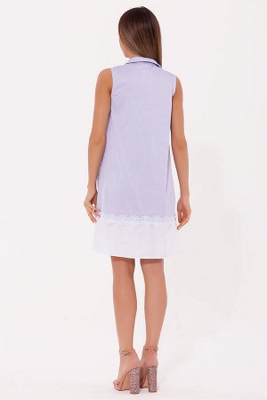 #69316 Платье (VISERDI) Фиолетовая полоска