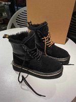 Ботинки женские зимние замшевые