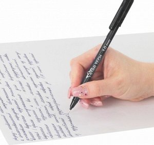 Ручка шариковая масляная Pensan Star Tech, узел-игла 1.0 мм, чернила чёрные
