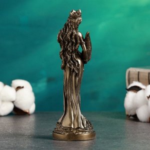 Фигурка «Фортуна», 19 см, под бронзу, мраморная крошка