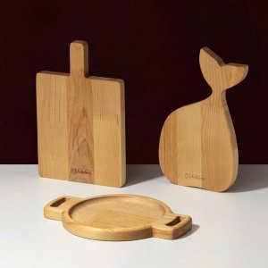 Подарочный набор деревянной посуды Adelica, доски разделочные, для подачи, берёза