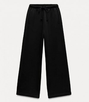 БРЮКИ STRAIGHT LEG ИЗ МЯГКОЙ ТКАНИ арт. 4174843, черный