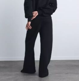БРЮКИ STRAIGHT LEG ИЗ МЯГКОЙ ТКАНИ арт. 4174843, черный