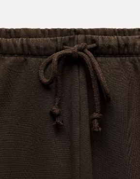 БРЮКИ STRAIGHT LEG ИЗ МЯГКОЙ ТКАНИ арт. 4174843, коричневый