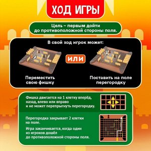 Настольная игра «Стенка около стенки», 2-4 игрока, 5+