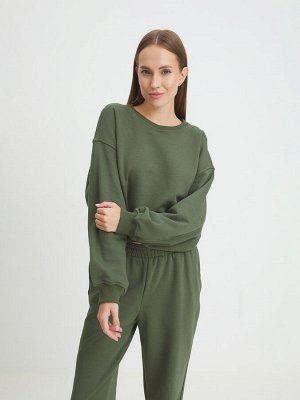 Женский костюм из утепленного футера SIMONA_EPE