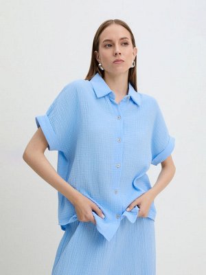 Женская рубашка из муслина