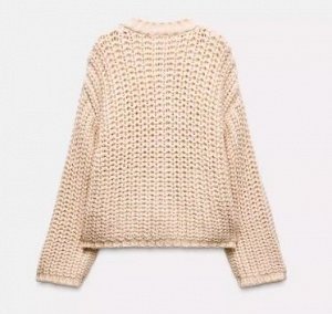 КАРДИГАН КРУПНОЙ ВЯЗКИ арт. 5802113, экрю