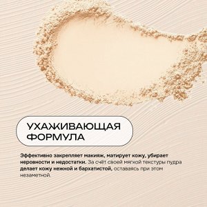Флер Makeup Пудра рассыпчатая Perfection Banana корректирующая для лица НОВИНКА!