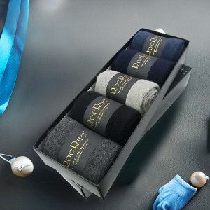 Набор ароматизированных мужских носков из верблюжьей шерсти &quot;RoeRue&quot;, 5 пар, 41-47р