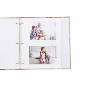 Фотоальбом "Счастливые моменты нашей семьи", 50 магнитных листов