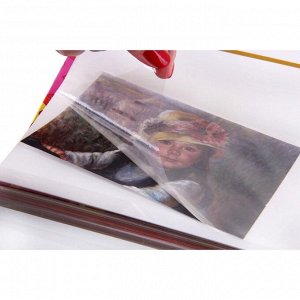 Фотоальбом магнитный на 20 листов "Цветочный всплеск", МИКС