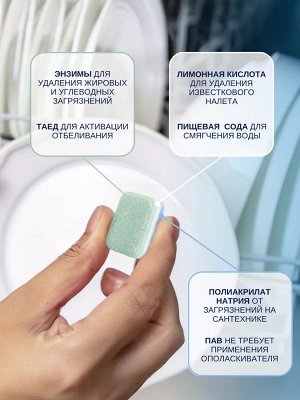 Таблетки для посудомоечных машин Ocean Clean 100 шт