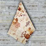 Полотенце кухонное вафельное с петелькой 38*75 &quot;Латте&quot;