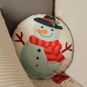 Подушка декоративная новогодняя «Этель. Magical friend» 32x32 см