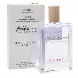 BALDESSARINI Cool Force Sport men tester  90ml edt (н) туалетная вода мужская Тестер