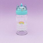 L6064 Бутылка &quot;Rainbow unicorn&quot;,blue