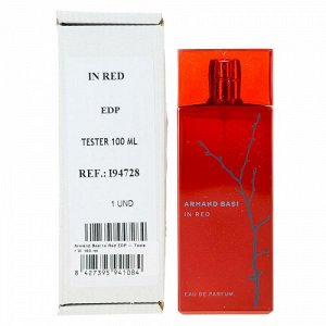 ARMAND BASI IN RED lady tester 100ml edp (н) парфюмированная вода женская Тестер